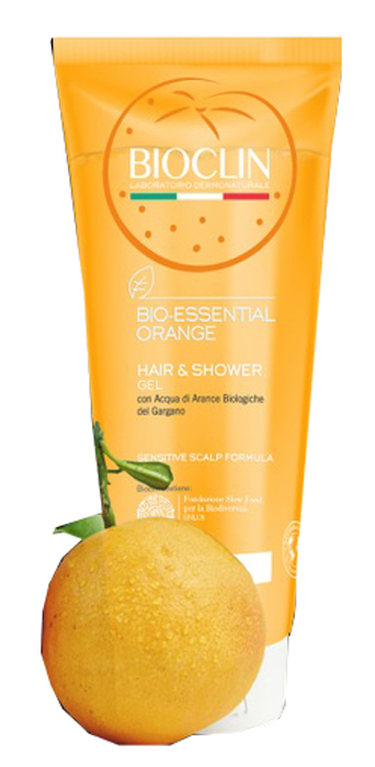BIOCLIN BIO ESSENTIAL ORANGE HAIR & SHAMPOO 200 ML - Gruppofarmastore.it