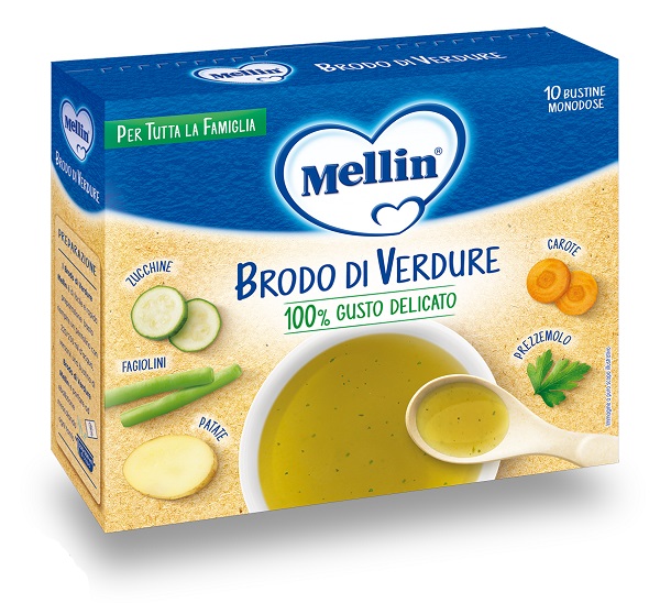 MELLIN BRODO DI VERDURE 10 X 8 G - Gruppofarmastore.it