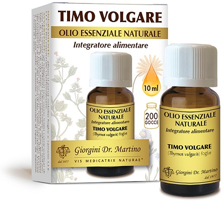 TIMO VOLGARE OLIO ESSENZIALE NATURALE 10 ML - Gruppofarmastore.it