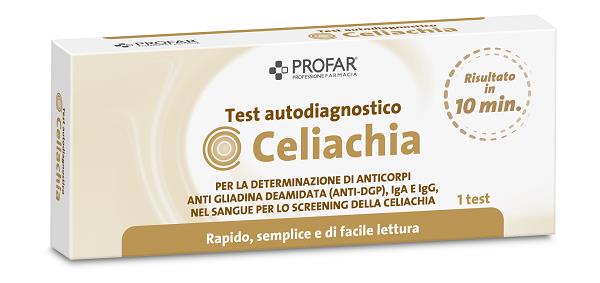 PROFAR TEST CELIACHIA TEST RAPIDO IMMUNOCROMATROGRAFICO A FLUSSO LATERALE 1 PEZZO - Gruppofarmastore.it