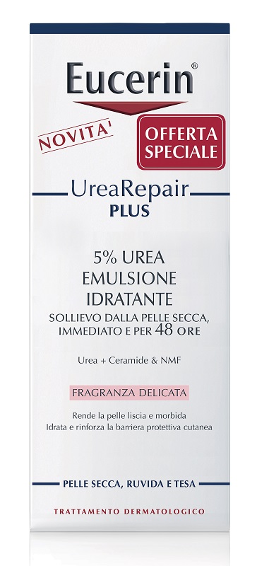 EUCERIN UREAREPAIR PLUS 5% UREA EMULSIONE IDRATANTE 250 ML PROMO - Gruppofarmastore.it