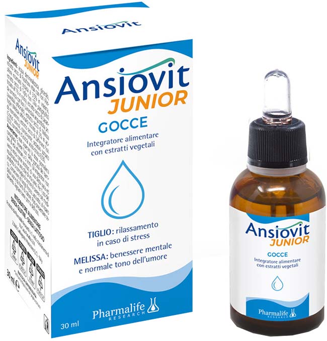 ANSIOVIT JUNIOR GOCCE 30 ML - Gruppofarmastore.it