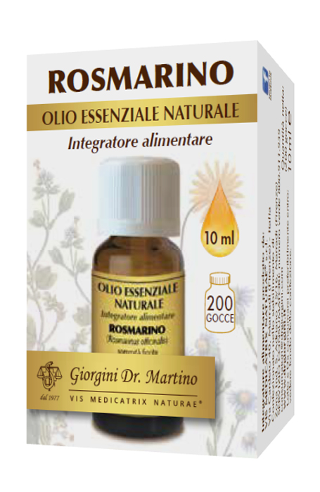 ROSMARINO OLIO ESSENZIALE NATURALE 10 ML - Gruppofarmastore.it
