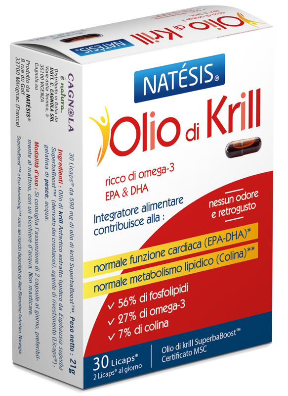 OLIO DI KRILL 30 CAPSULE - Gruppofarmastore.it