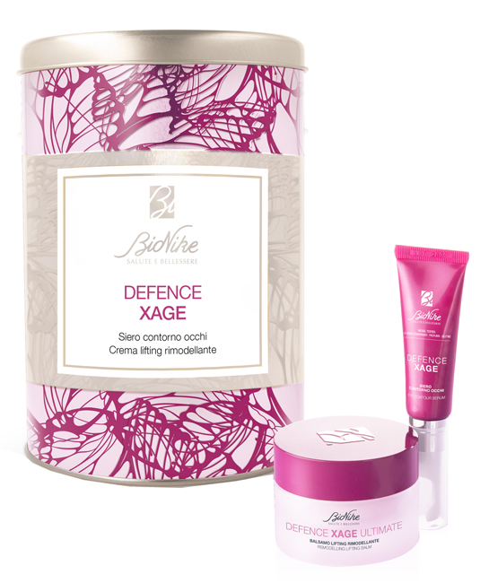 DEFENCE XAGE KIT NATALE 2021 EYELIFT CONTORNO OCCHI 15 ML + ULTIMATE LIFTING RIMODELLANTE CREMA 50 ML - Gruppofarmastore.it