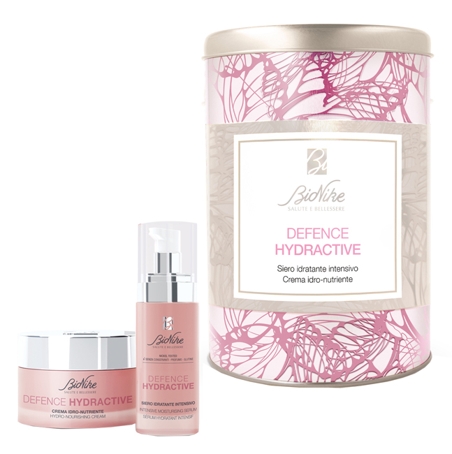 DEFENCE HYDRACTIVE KIT NATALE 2021 CREMA IDRO-NUTRIENTE 50 ML + SIERO IDRATANTE INTENSIVO 30 ML - Gruppofarmastore.it