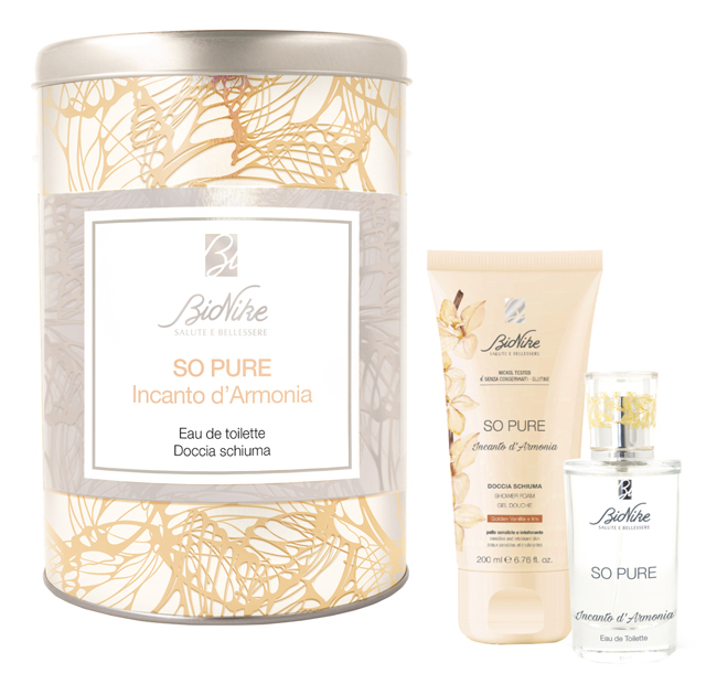SO PURE INCANTO D'ARMONIA KIT NATALE 2021 EAU DE TOILETTE 50 ML + DOCCIA SCHIUMA 200 ML - Gruppofarmastore.it
