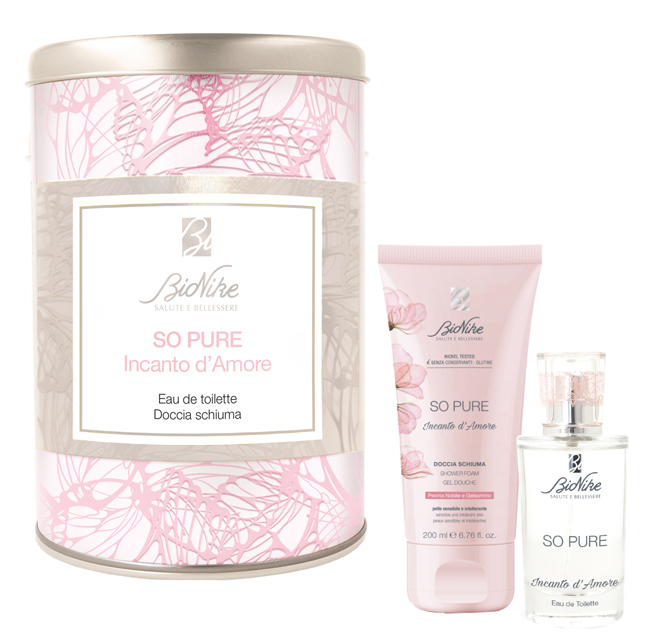 SO PURE INCANTO D'AMORE KIT NATALE 2021 EAU DE TOILETTE 50 ML + DOCCIA SCHIUMA 200 ML - Gruppofarmastore.it