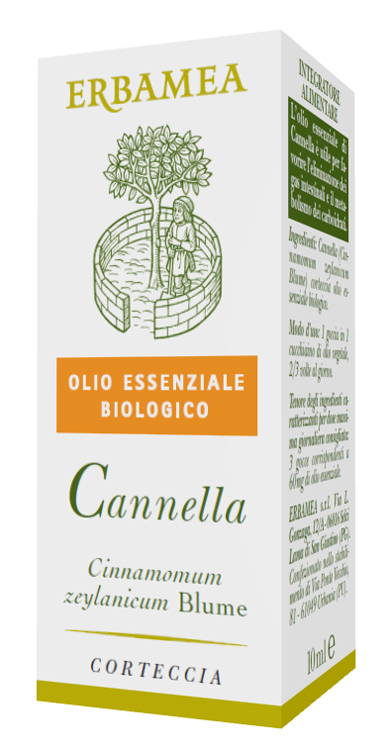 CANNELLA OLIO ESSENZIALE BIOLOGICO 10 ML - Gruppofarmastore.it