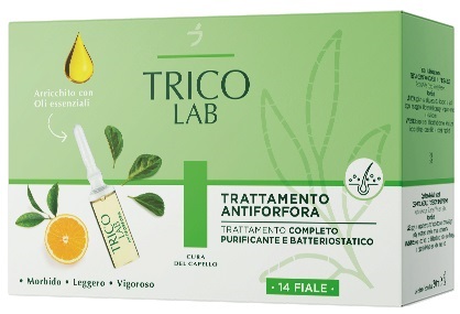 LABORATORIO DELLA FARMACIA TRICOLAB TRATTAMENTO ANTIFORFORA 14 FIALE - Gruppofarmastore.it