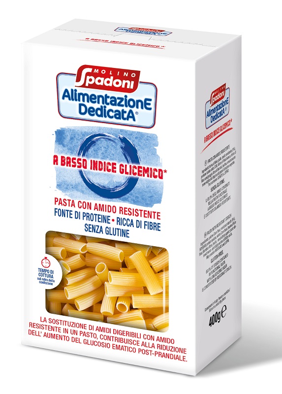 ALIMENTAZIONE DEDICATA MACCHERONI BASSO INDICE GLICEMICO SENZA GLUTINE 400 G - Gruppofarmastore.it