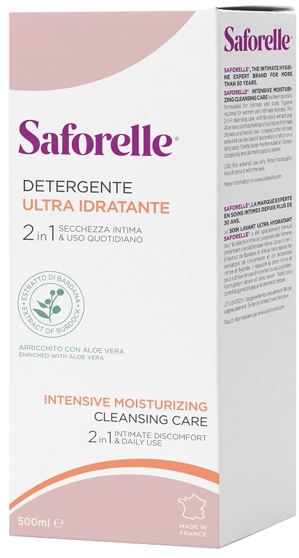 SAFORELLE DETERGENTE ULTRA IDRATANTE 500 ML - Gruppofarmastore.it