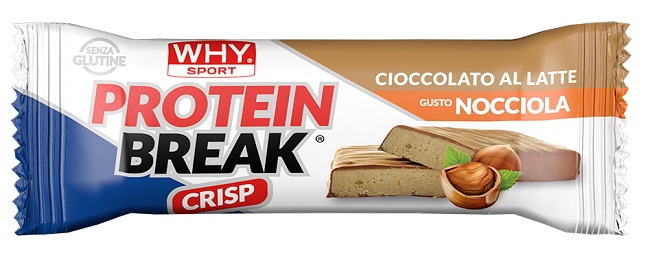 WHYSPORT PROTEIN BREAK CIOCCOLATO AL LATTE NOCCIOLA 30 G - Gruppofarmastore.it