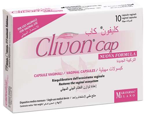 CLIVON CAP NUOVA FORMULA 10 CAPSULE VAGINALI - Gruppofarmastore.it