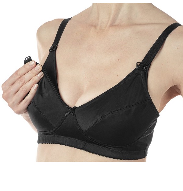 MAMMY REGGISENO MICROFIBRA ALLATTAMENTO BLACK 5C - Gruppofarmastore.it