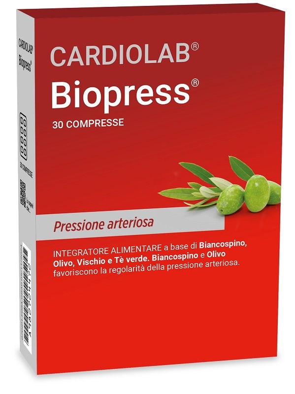 LABORATORIO DELLA FARMACIA BIOPRESS 30 COMPRESSE LINEA CARDIOLAB - Gruppofarmastore.it