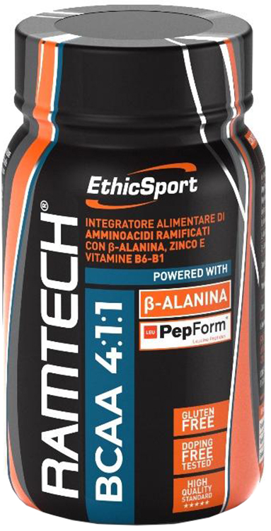 RAMTECH BCAA 211 120 COMPRESSE 1500 MG - Gruppofarmastore.it