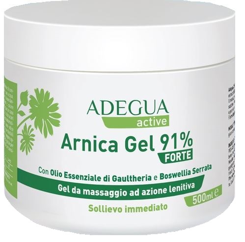 ADEGUA ARNICA PLUS 91% GEL EXTRA FORTE 500 ML - Gruppofarmastore.it