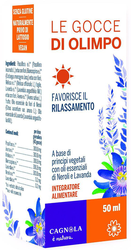LE GOCCE DI OLIMPO FAVORISCE IL RILASSAMENTO 50 ML - Gruppofarmastore.it