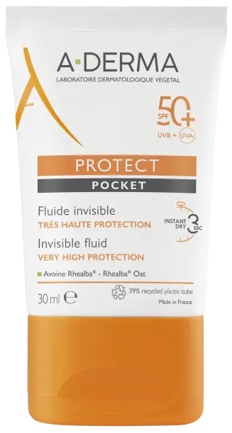 ADERMA A-D PROTECT FLUIDO POCKET SPF 50+ 30 ML - Gruppofarmastore.it