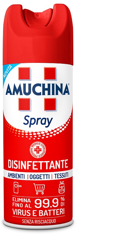 AMUCHINA SPRAY AMBIENTI OGGETTI TESSUTI 400 ML - Gruppofarmastore.it