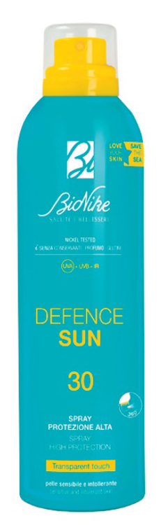 DEFENCE SUN SPRAY TRANSPARENT TOUCH 30 200 ML - Gruppofarmastore.it