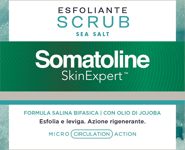 SOMATOLINE SKIN EXPERT SCRUB SEA SALT 350 G - Gruppofarmastore.it