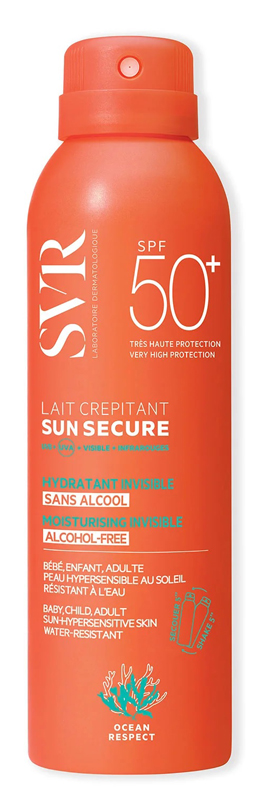 SUN SECURE LAIT CREPITANT SPF50+ 200 ML - Gruppofarmastore.it