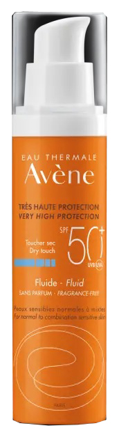 AVENE SOL FLUIDO SPF50+ SENZA PROFUMO NUOVA FORMULA 50 ML - Gruppofarmastore.it