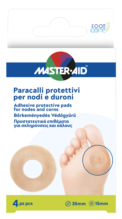 PARACALLI MASTER-AID FOOTCARE NODI E DURONI 4 PEZZI B8 - Gruppofarmastore.it