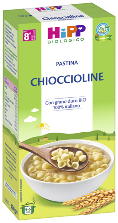 HIPP BIO PASTINA CHIOCCIOLINE 320 G - Gruppofarmastore.it