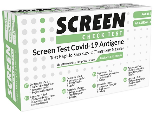 TEST ANTIGENICO RAPIDO COVID-19 SARS-COV-2 TAMPONI NASALI - Gruppofarmastore.it