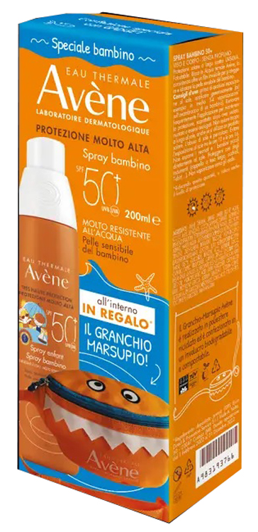 EAU THERMALE AVENE SOLARI KIT SPRAY BAMBINO SPF50+ 200 ML CON GADGET 2022 - Gruppofarmastore.it