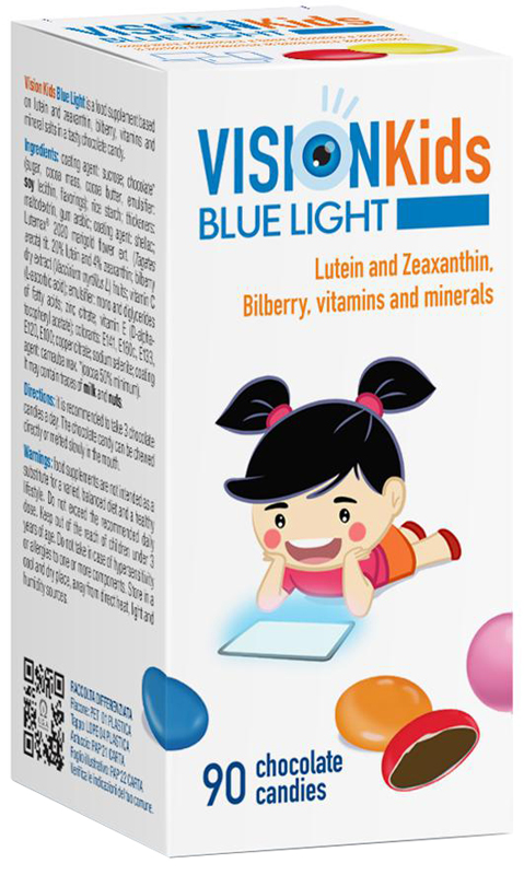 VISION KIDS BLUE LIGHT 90 CONFETTI DA 1 G - Gruppofarmastore.it