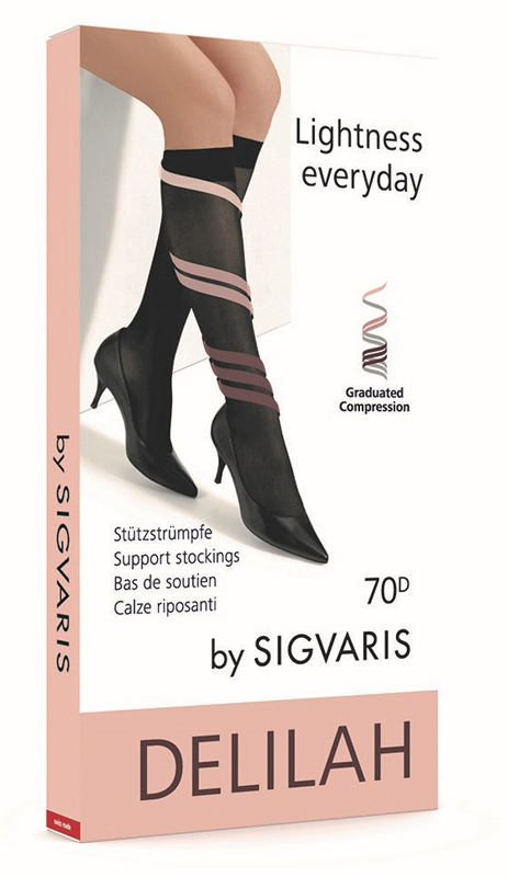 SIGVARIS DELILAH 70 DENARI FLAT GAMBALETTO DUNE 3 - Gruppofarmastore.it