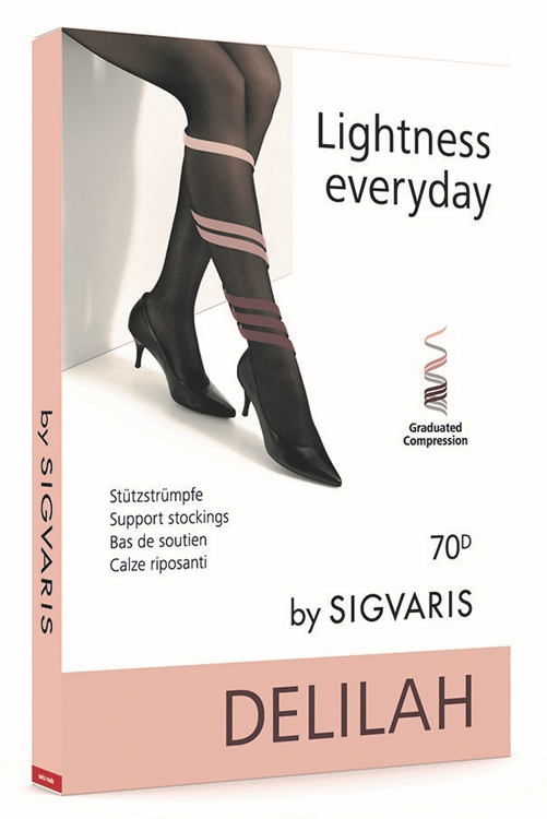 SIGVARIS DELILAH 70 DENARI MESH COLLANT PUNTA APERTA SKIN 5 - Gruppofarmastore.it
