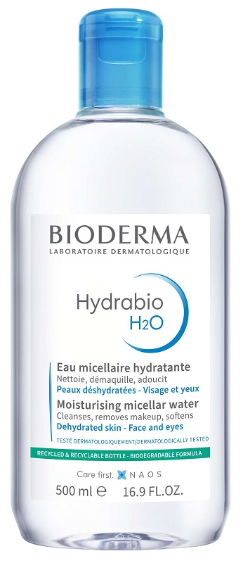 HYDRABIO H2O SOLUZIONE MICELLARE STRUCCANTE IDRATANTE 500 ML - Gruppofarmastore.it