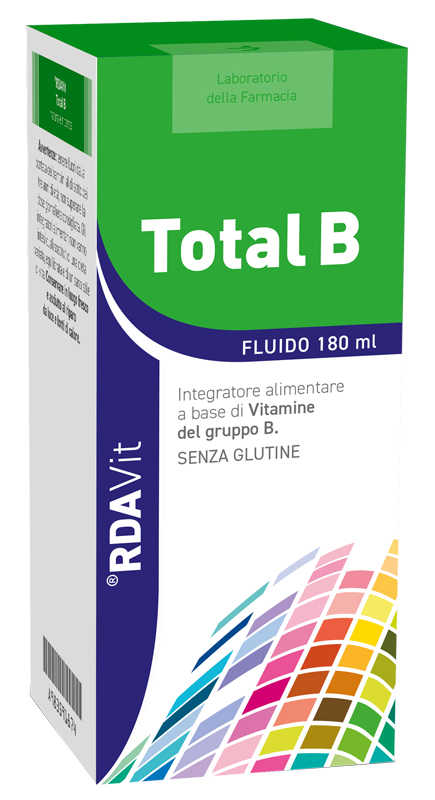 LABORATORIO DELLA FARMACIA RDAVIT TOTAL B FORZA VITALITA' JUNIOR FLUIDO 180 ML - Gruppofarmastore.it