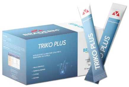 TRIKO PLUS LIQUIDO 30 BUSTINE BRADERM - Gruppofarmastore.it