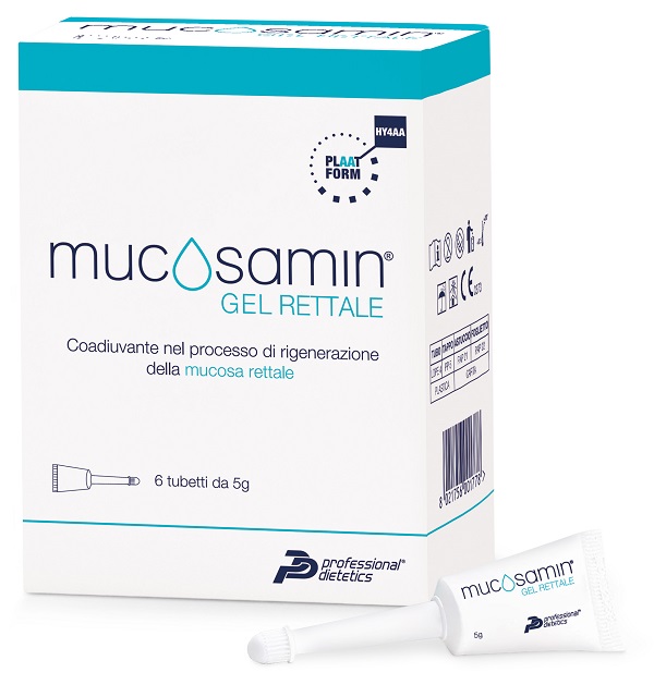 GEL RETTALE MUCOSAMIN 6 TUBETTI X 5 G - Gruppofarmastore.it