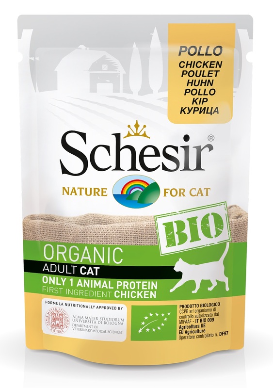 SCHESIR CAT BIO POLLO 85 G - Gruppofarmastore.it
