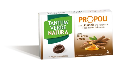 TANTUM VERDE NATURA 15 PASTIGLIE LIQUIRIZIA - Gruppofarmastore.it