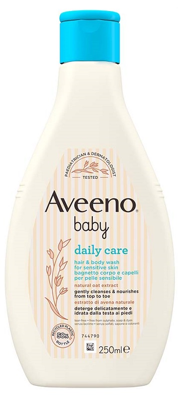 AVEENO BABY BAGNETTO TESTA PIEDI 250 ML - Gruppofarmastore.it