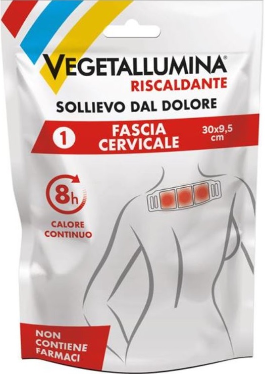 VEGETALLUMINA FASCIA CERVICALE RISCALDANTE 1 PEZZO - Gruppofarmastore.it