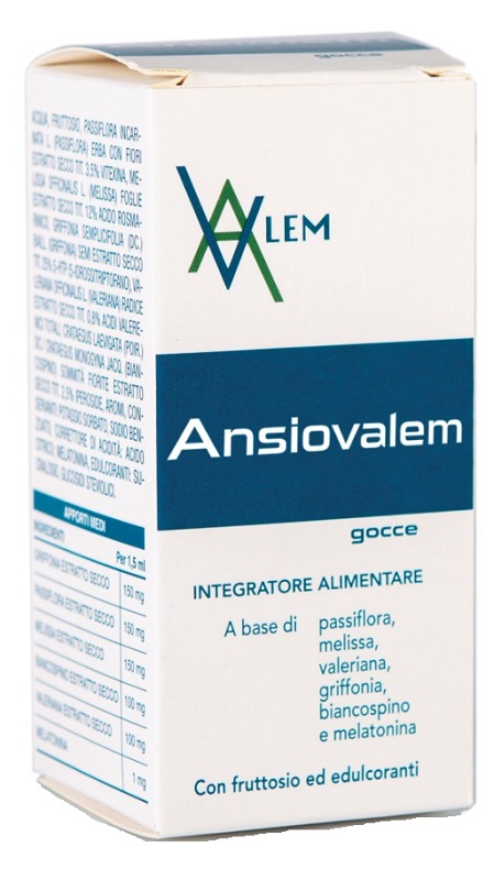 ANSIOVALEM 30 ML - Gruppofarmastore.it
