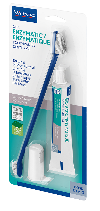 KIT DENTIFRICIO ENZIMATICO 70 G + SPAZZOLINO DA DENTI + SPAZZOLINO DA DITO - Gruppofarmastore.it