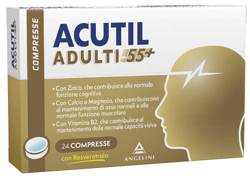 ACUTIL ADULTI 55+ 24 COMPRESSE IT - Gruppofarmastore.it