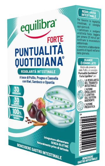 EQUILIBRA PUNTUALITA' QUOTIDIANA FORTE 30 COMPRESSE - Gruppofarmastore.it