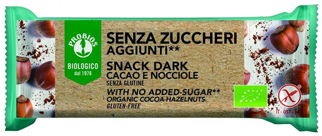 PROBIOS SNACK DARK SENZA ZUCCHERI AGGIUNTI 25 G - Gruppofarmastore.it