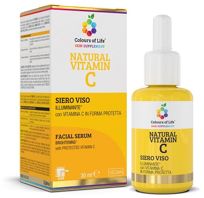 COLOURS OF LIFE NATURAL VITAMIN C SIERO VISO 30 ML - Gruppofarmastore.it